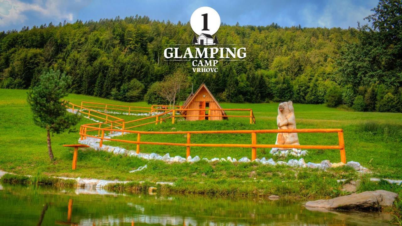 Glamping Vrhovc Hotell Zelezniki Eksteriør bilde